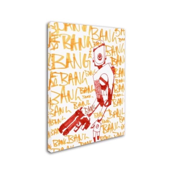 Craig Snodgrass 'Bang Bang Bang' Canvas Art,18x24